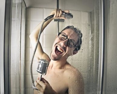 Singing in the Shower
